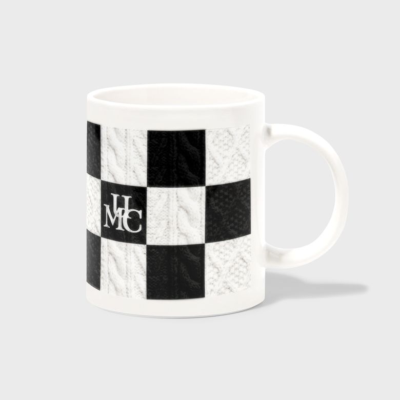 UMC KNIT CHECKERBOARD-WHITE(머그컵)