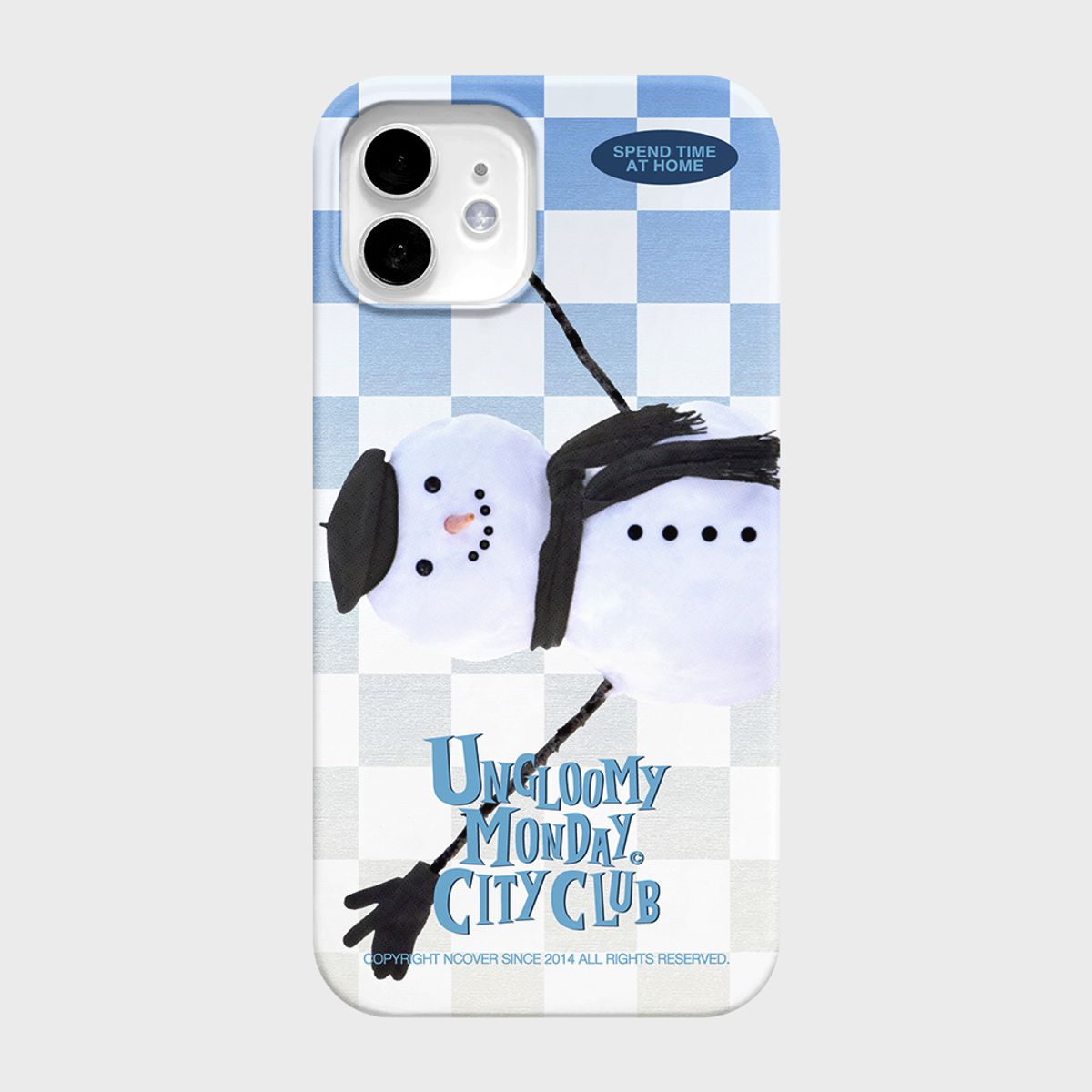 앤커버(NCOVER) CHECKERBOARD SNOWMAN-WHITE(하드)