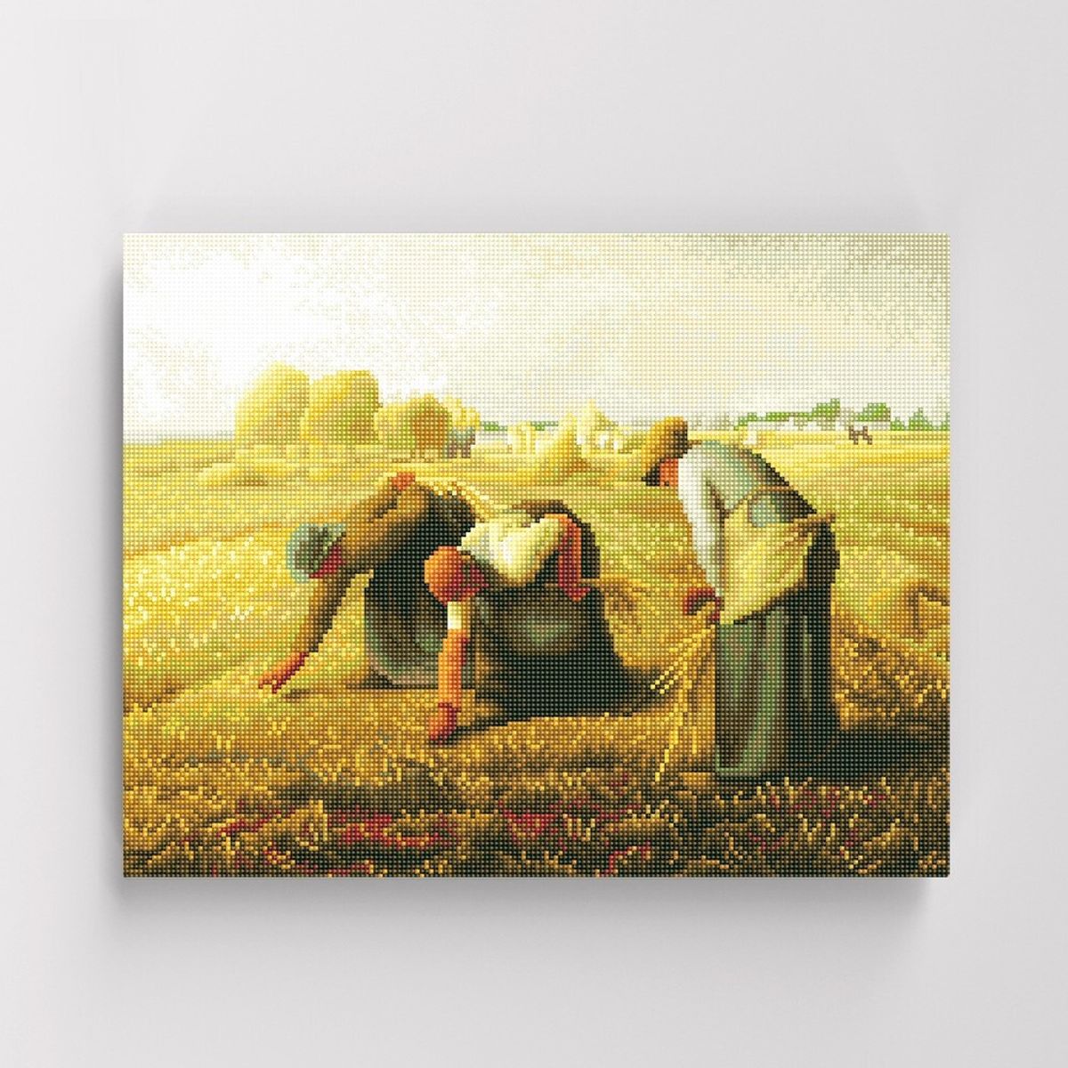 아이러브페인팅(ILOVEPAINTING) DIY캔버스형 보석십자수 40x50cm 밀레-이삭줍는여인들