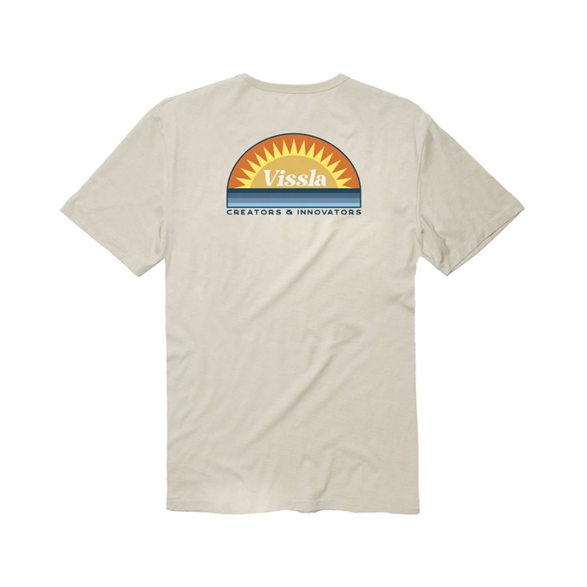 비슬라(VISSLA) Sunsets Organic PKT Tee-BON