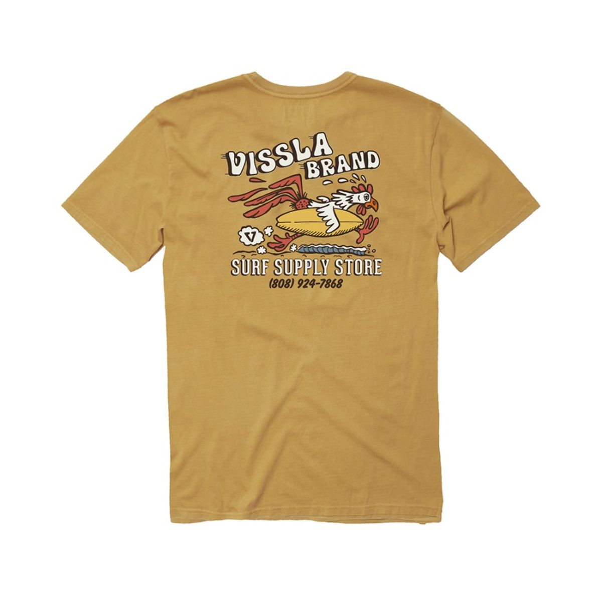 비슬라(VISSLA) Rooster Run SS PKT Tee-OCR