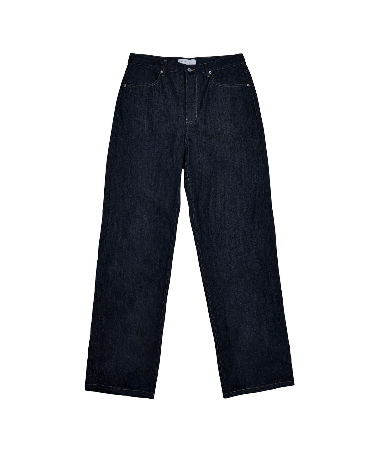 브라운야드(BROWNYARD) 22fw 레귤러 데님, 인디고