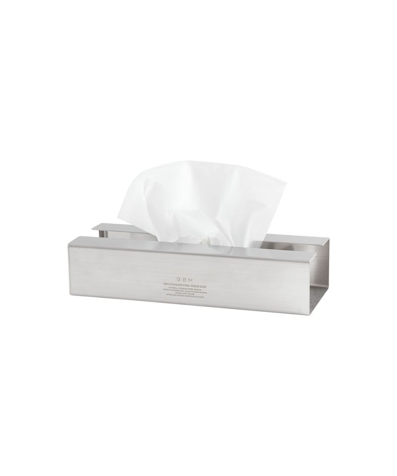 STAINLESS STEEL TISSUE CASE MATT SILVER (티슈 케이스)