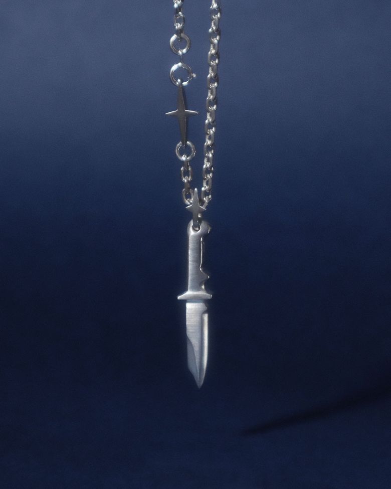 나이프 목걸이 (SILVER 925)