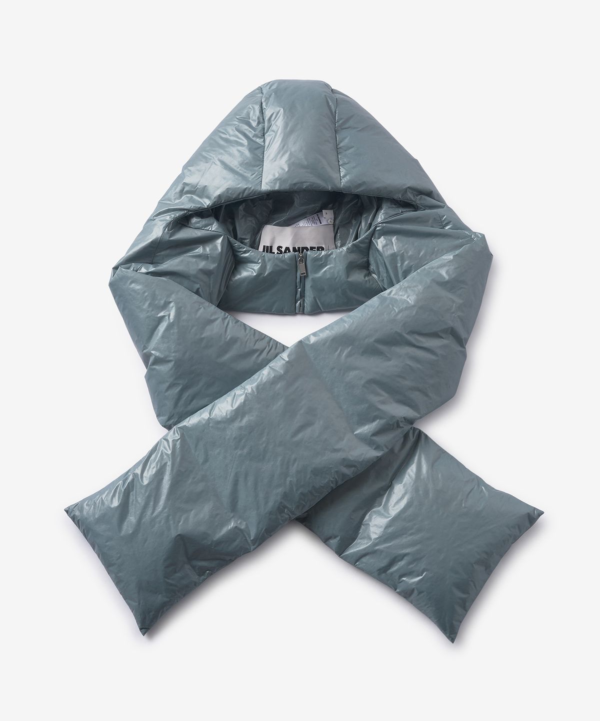 질 샌더(JIL SANDER) 다운 패딩 머플러 - 블루 / J40TE0001J70007043