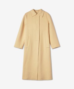 히든 버튼 코트 - 옐로우 / J02AA0006J40006740