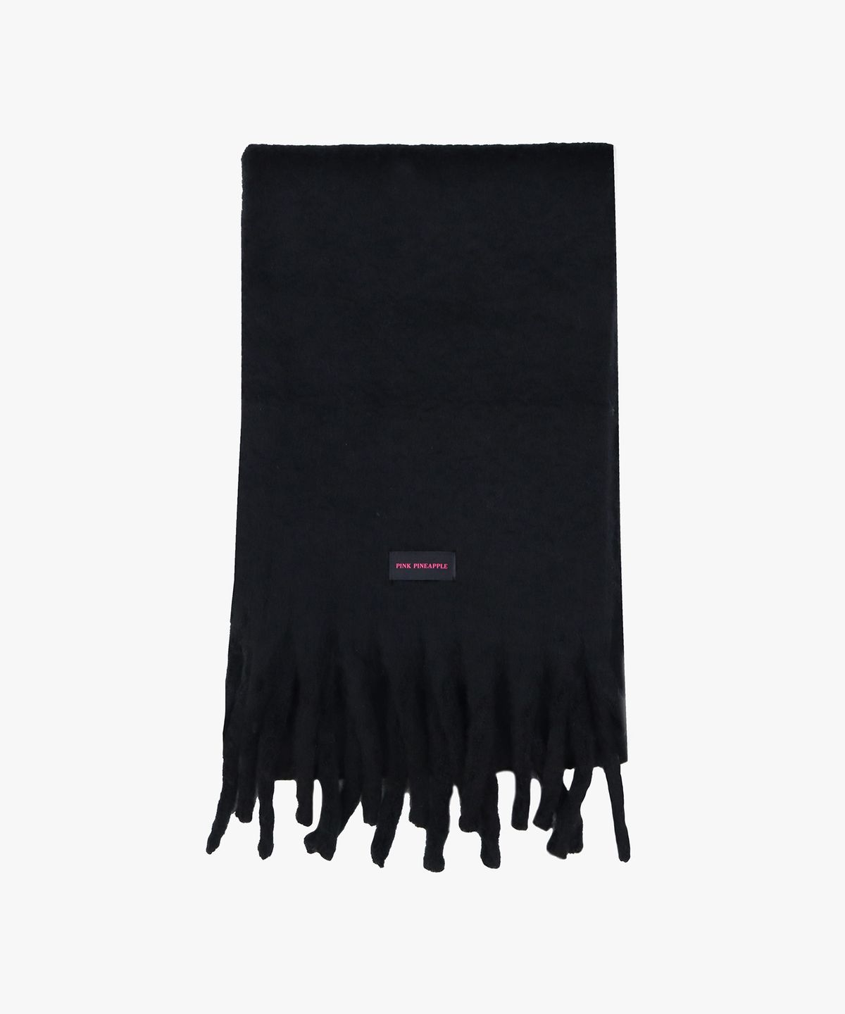 핑크파인애플(PINK PINEAPPLE) BOUCLE HAIR MUFFLER_BLACK