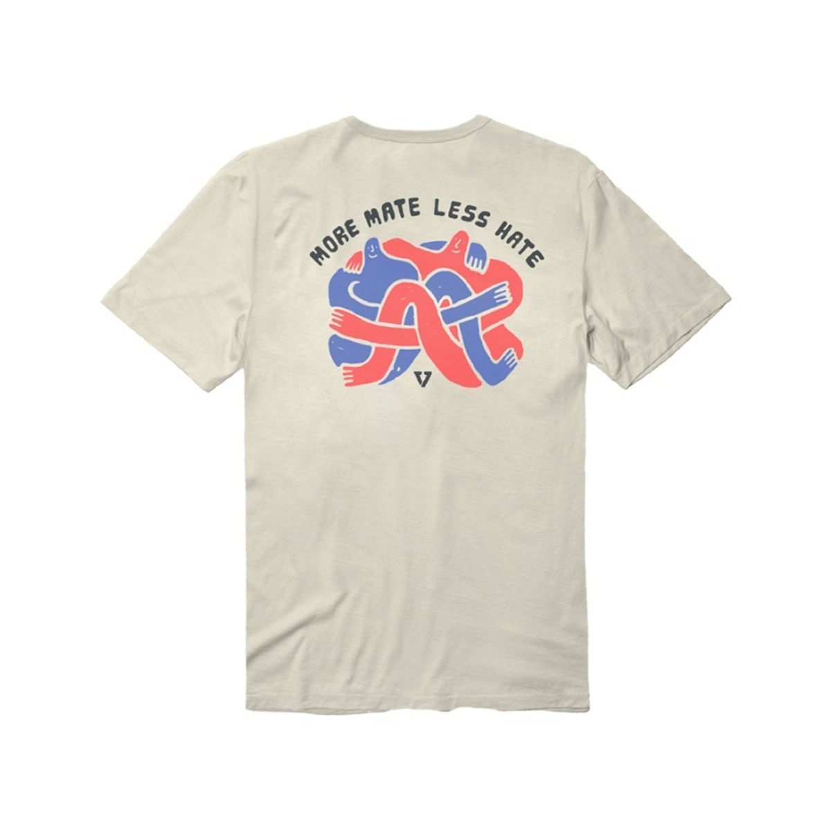 비슬라(VISSLA) MORE MATE LESS HATE TEE-BON