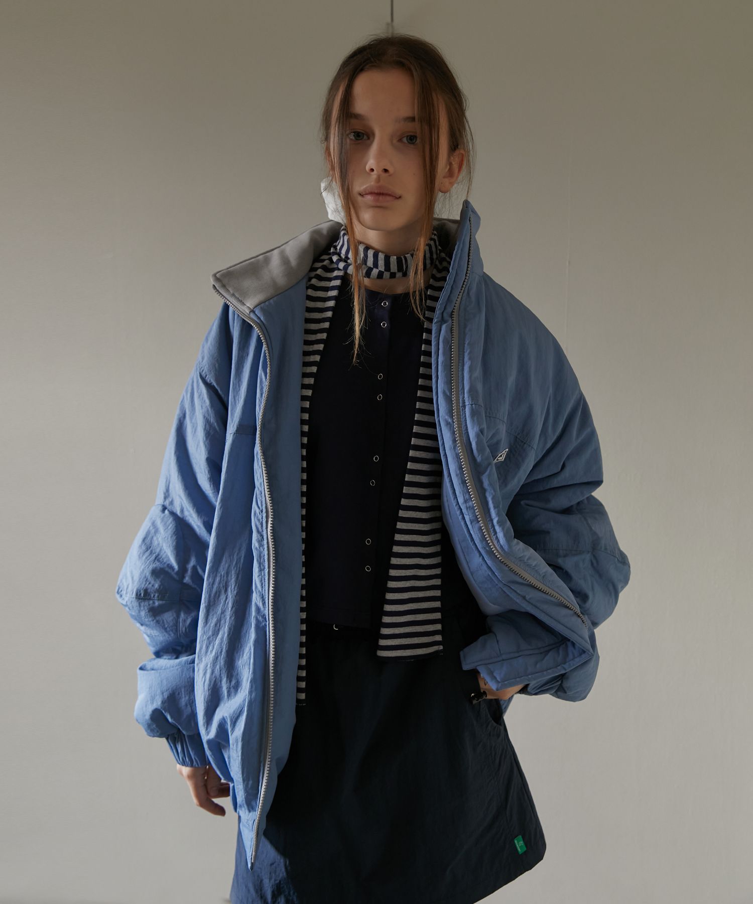 MUSINSA | NOCONTENT Winter jumper _ blue