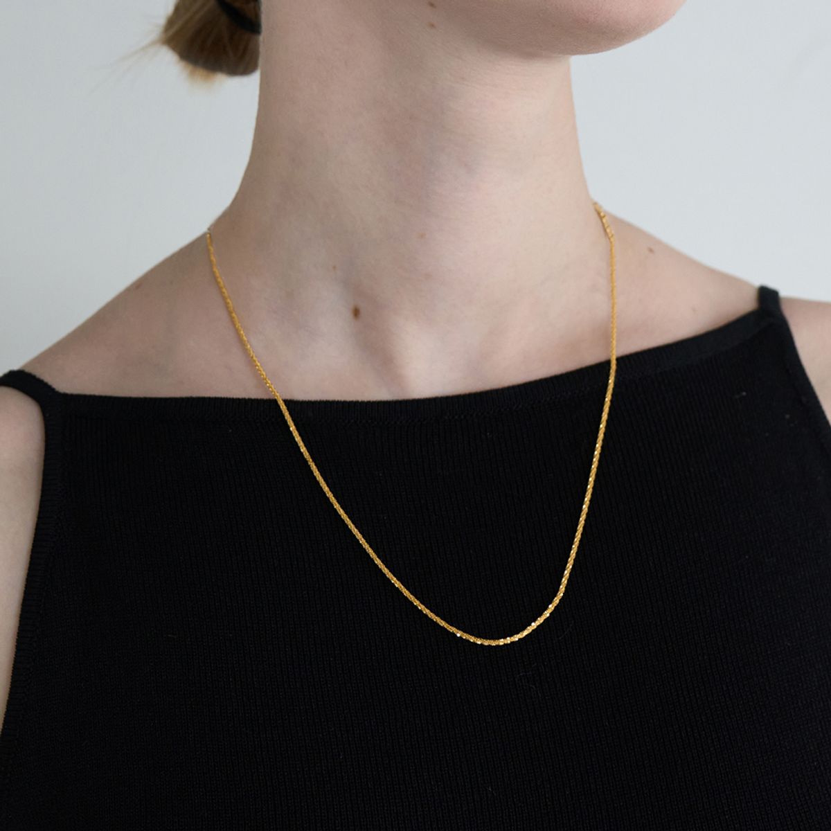 스틸 인스턴트(STILL INSTANT) Round Hole & Forms - Necklace 13 (2colors)
