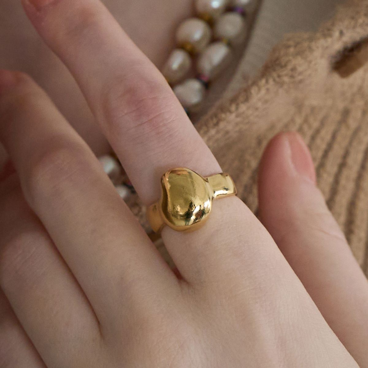 스틸 인스턴트(STILL INSTANT) Round Hole & Forms - Ring 01 (2colors)