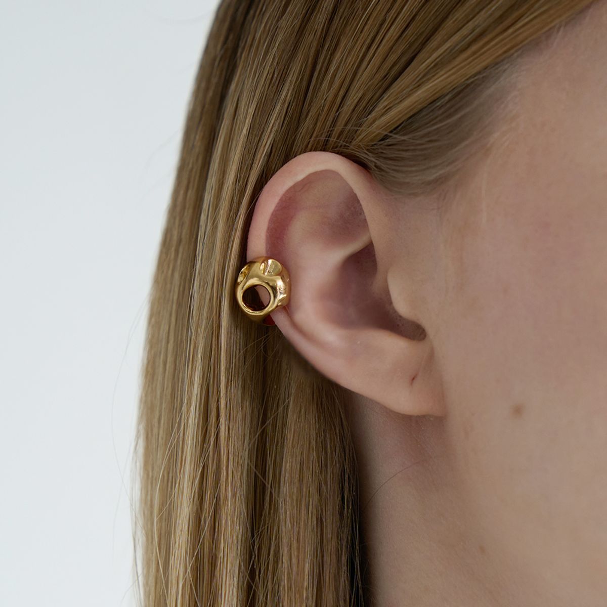 스틸 인스턴트(STILL INSTANT) Round Hole & Forms  - Ear Cuff 02 (2colors)