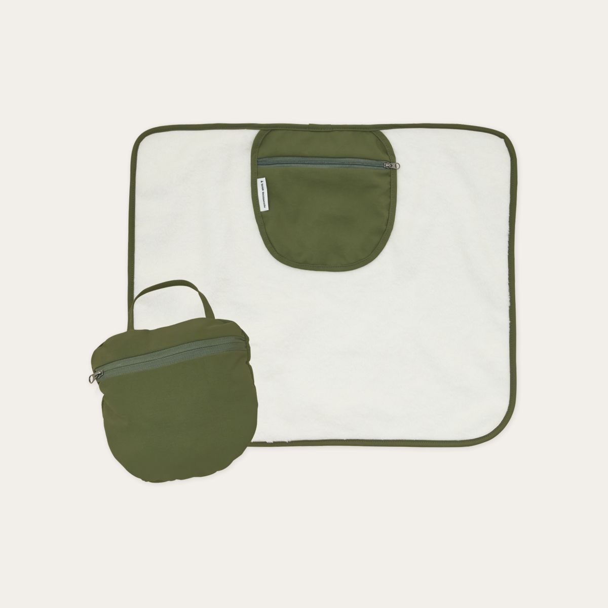 아투스모멍트(A TOUS MOMENTS) 브뤼에  블랭킷 - 카키 2sizes
