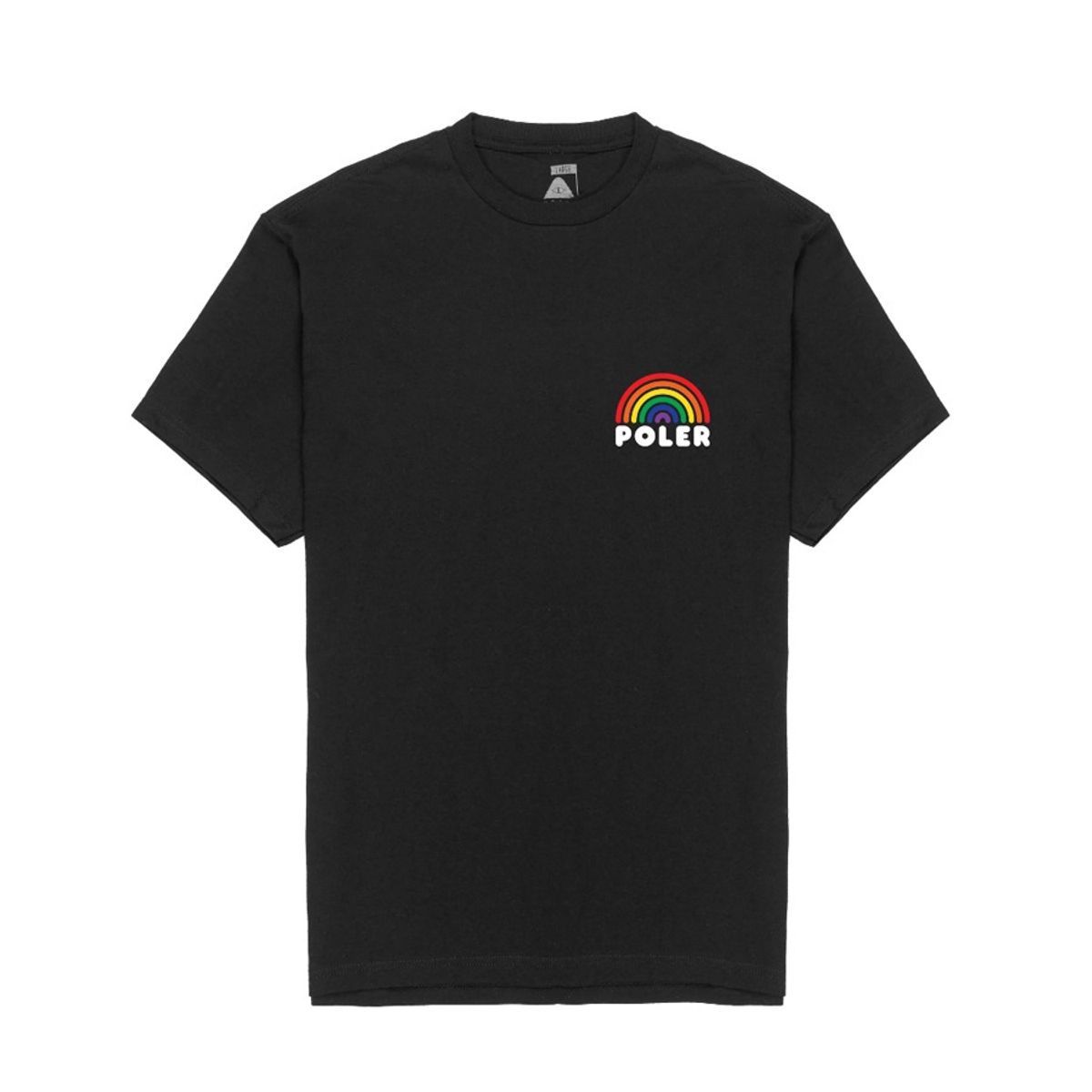 폴러스터프(POLERSTUFF) RAINBOW TEE BLACK