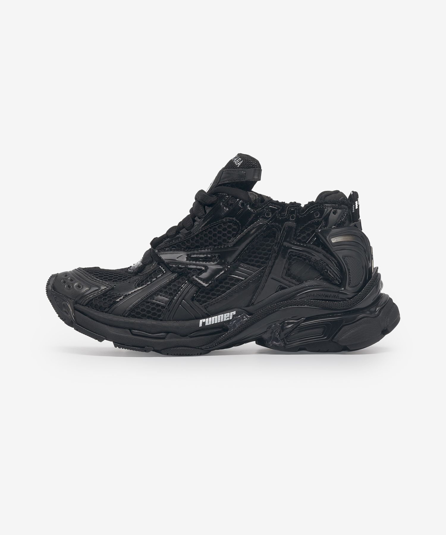 MUSINSA公式 | BALENCIAGA Runner Sneakers - Black / 677402W3RB11000