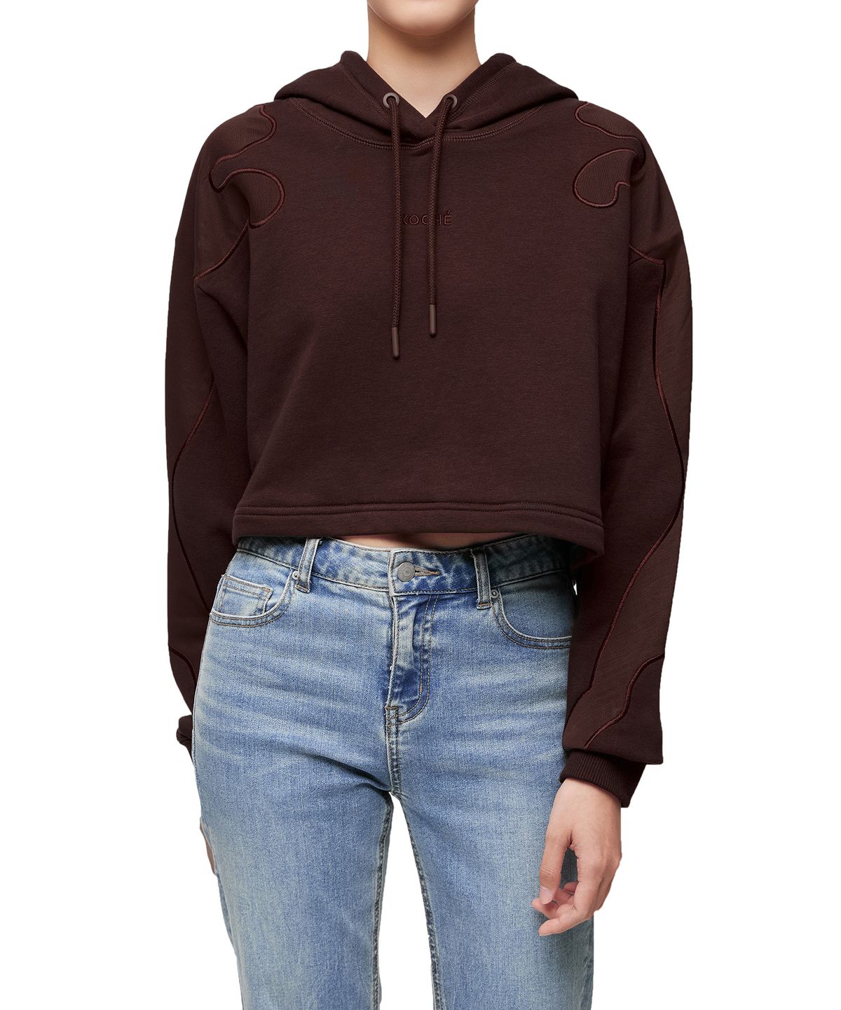 푸마(PUMA) 푸마×코셰 후드 티셔츠 - 브라운 / 535986-74