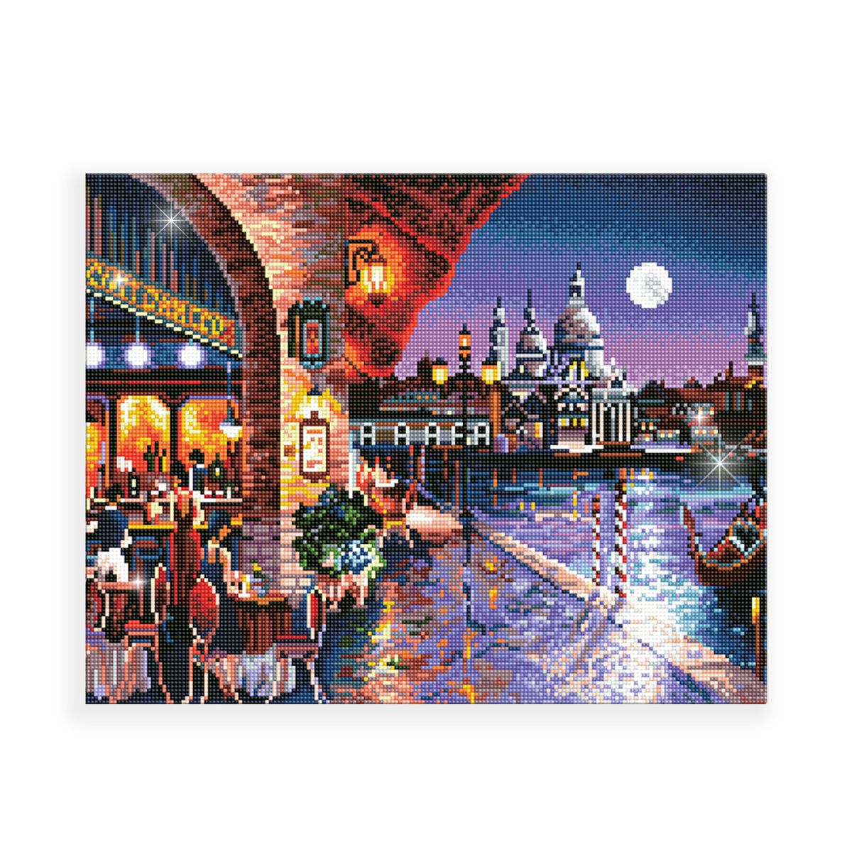 아이러브페인팅(ILOVEPAINTING) DIY캔버스형 보석십자수 40x50cm 문라이트 베니스