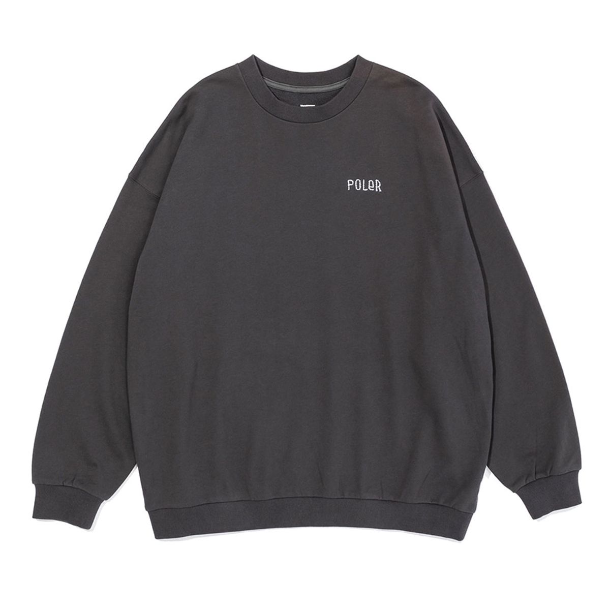 폴러스터프(POLERSTUFF) PHOTO CREW CHARCOAL GRAY
