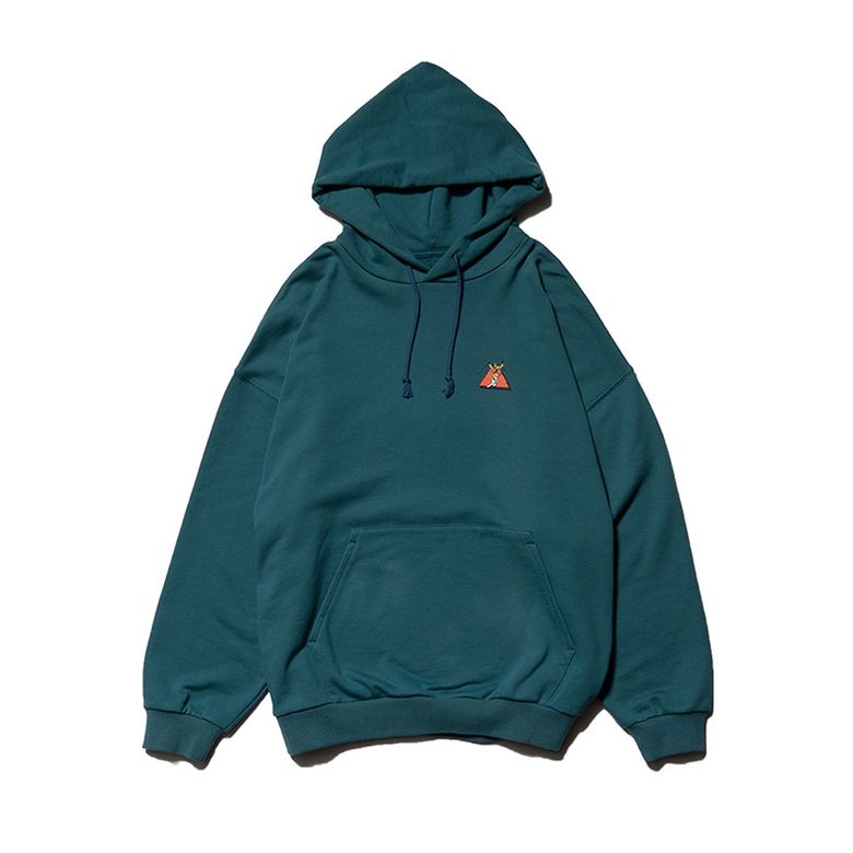 MONOSKI HOOD TEAL BLUE