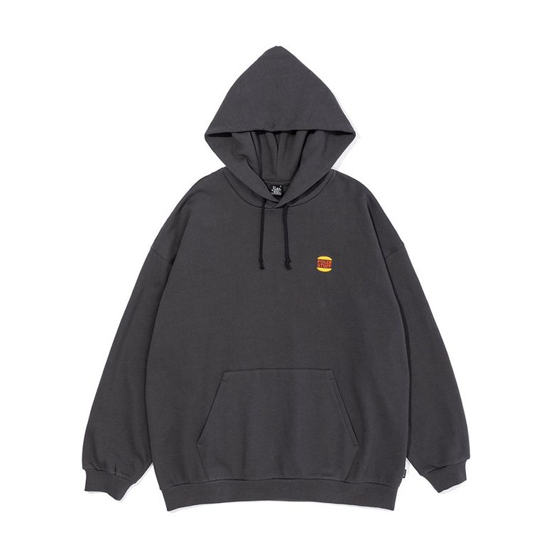 STEAMED HAMS HOOD CHARCOAL GRAY