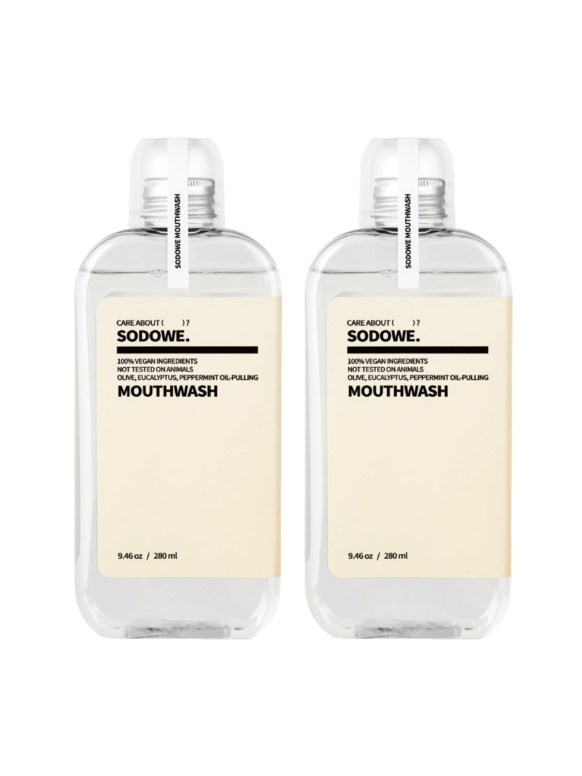쏘두위(SODOWE) 비건 오일풀링 마우스워시 280ml x 2개