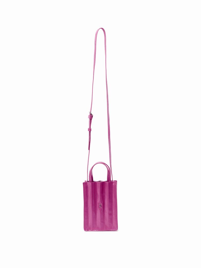 Lucky Pleats Phone Bag Orchid Flower