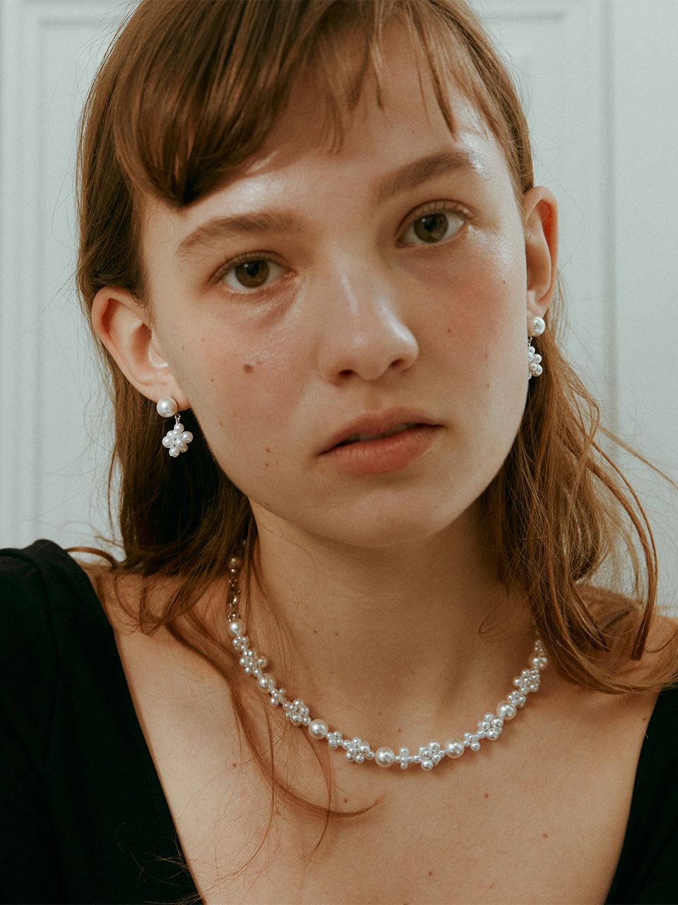 MUSINSA公式 | VINTAGE HOLLYWOOD Big White Berry Pearl