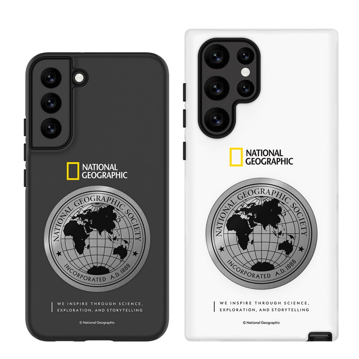 내셔널지오그래픽 모바일(NATIONAL GEOGRAPHIC MOBILE) 갤럭시S22 시리즈 메탈데코 하드쉘 케이스