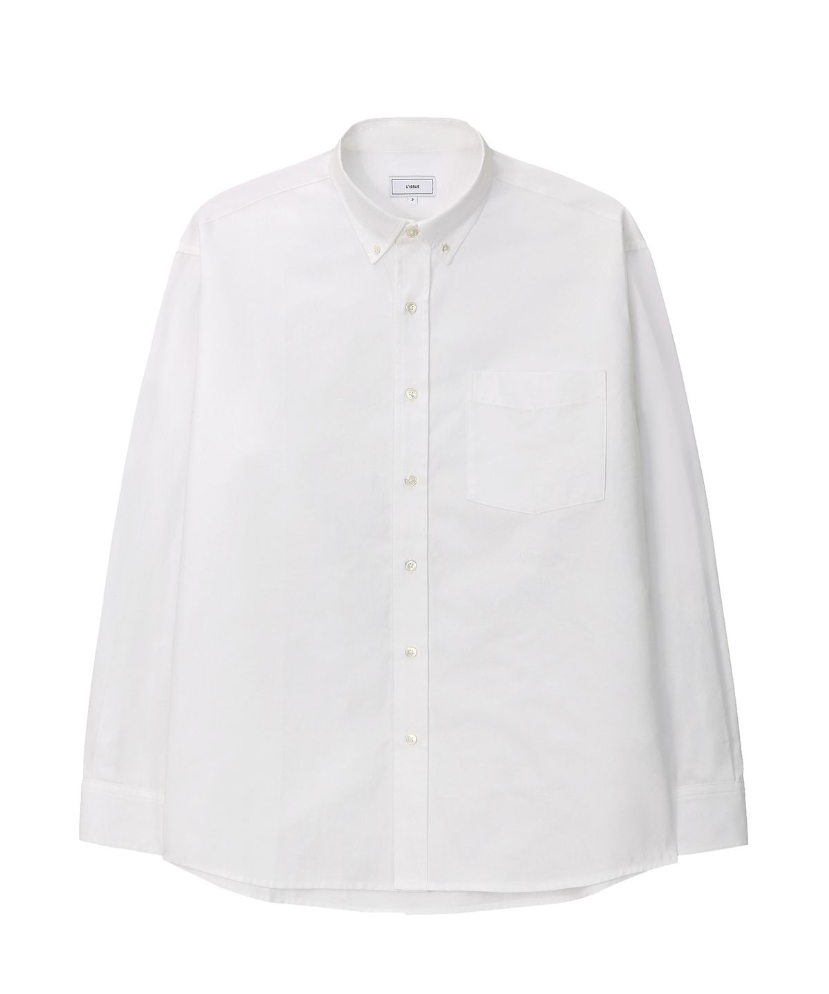 리슈(L'ISSUE) Cornell Oxford L/S Shirt White