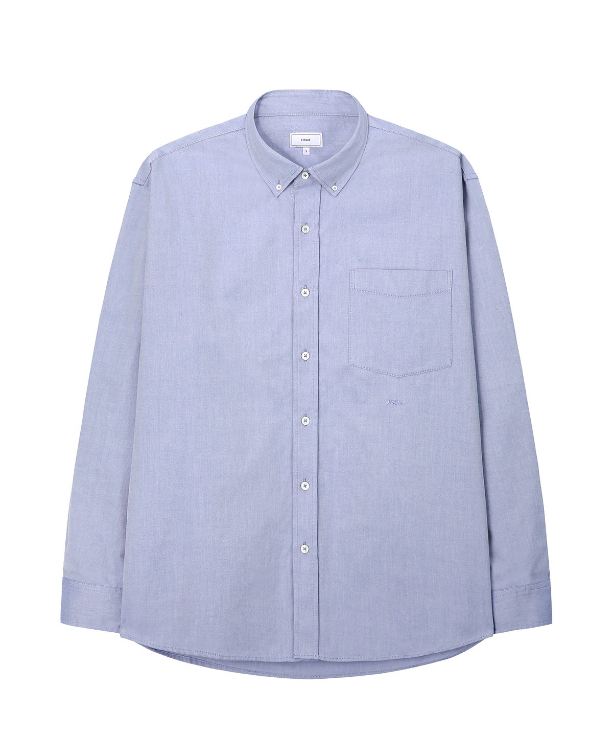 리슈(L'ISSUE) Cornell Oxford L/S Shirt Sax