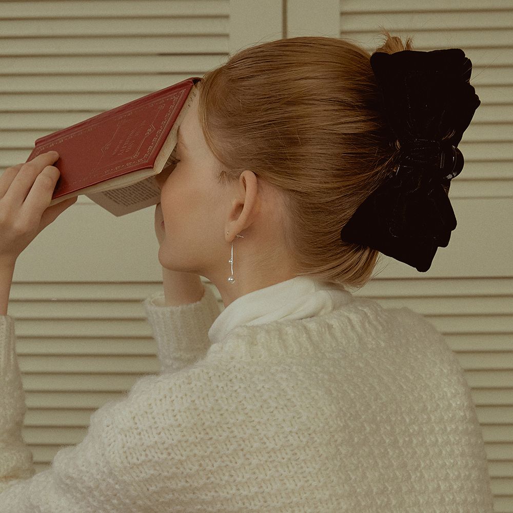 【TATIANA】Big Boutique Ribbon Hair claw clip★送料無料 TATIANA☆Big Boutique Ribbon Hair claw clip (TATIANA/ヘア