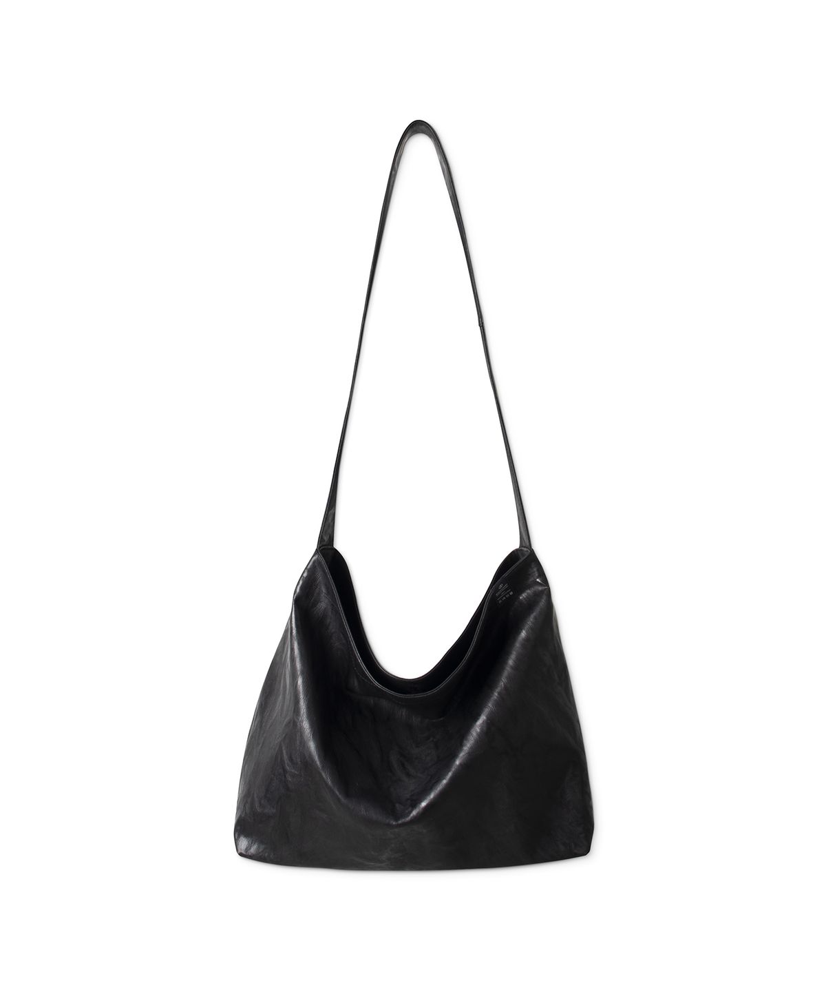 에이제로(AZERO) Soft Hobo Bag (Washing Black)