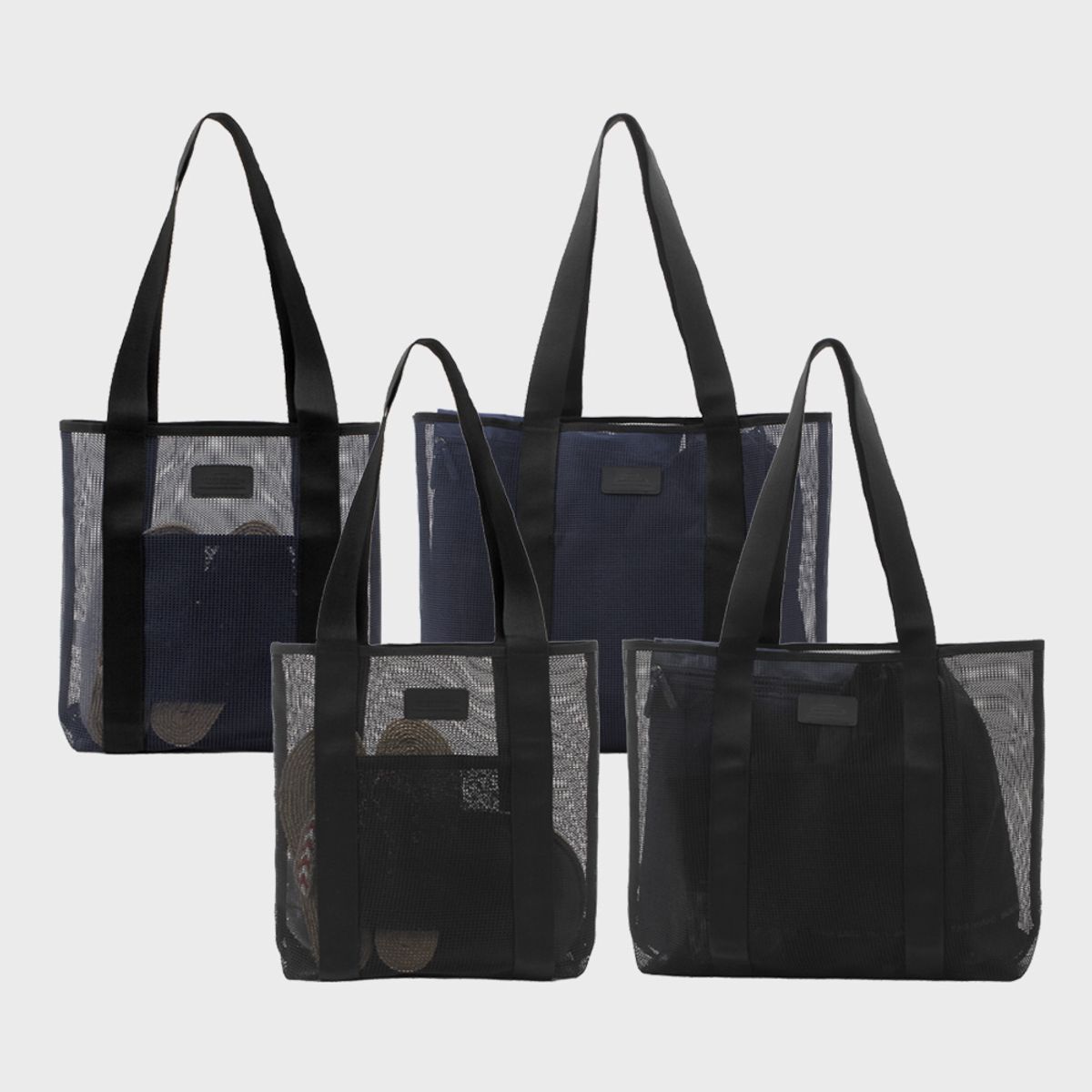 백스인백(BAGS IN BAG) 망사 비치백 BMS-BCSC / BMS-BCLC
