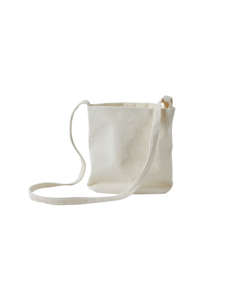 CORDUROY TIE BAG SMALL IVORY (코듀로이 타이 백)