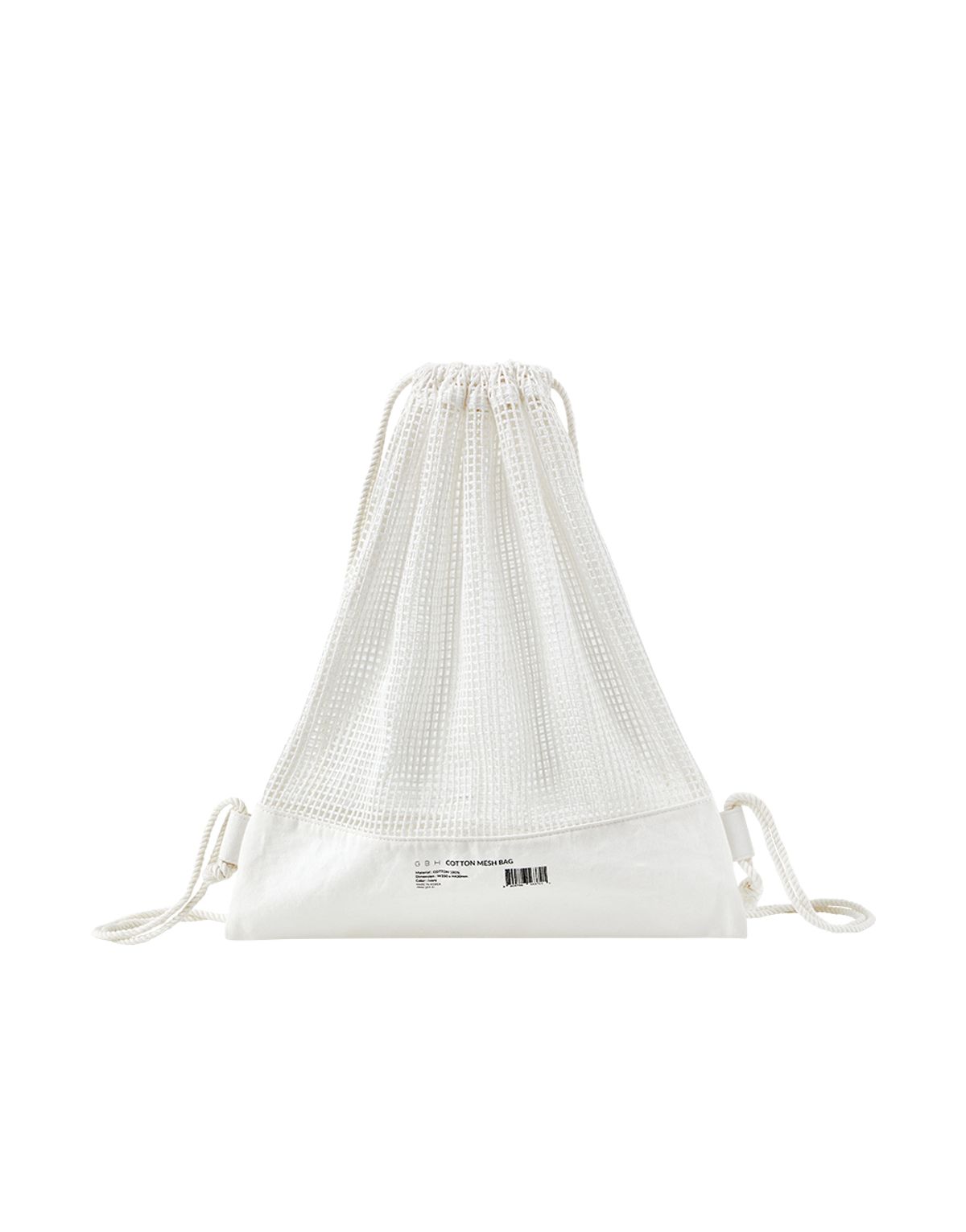 지비에이치 홈(GBH HOME) COTTON MESH BAG IVORY (메쉬 백)