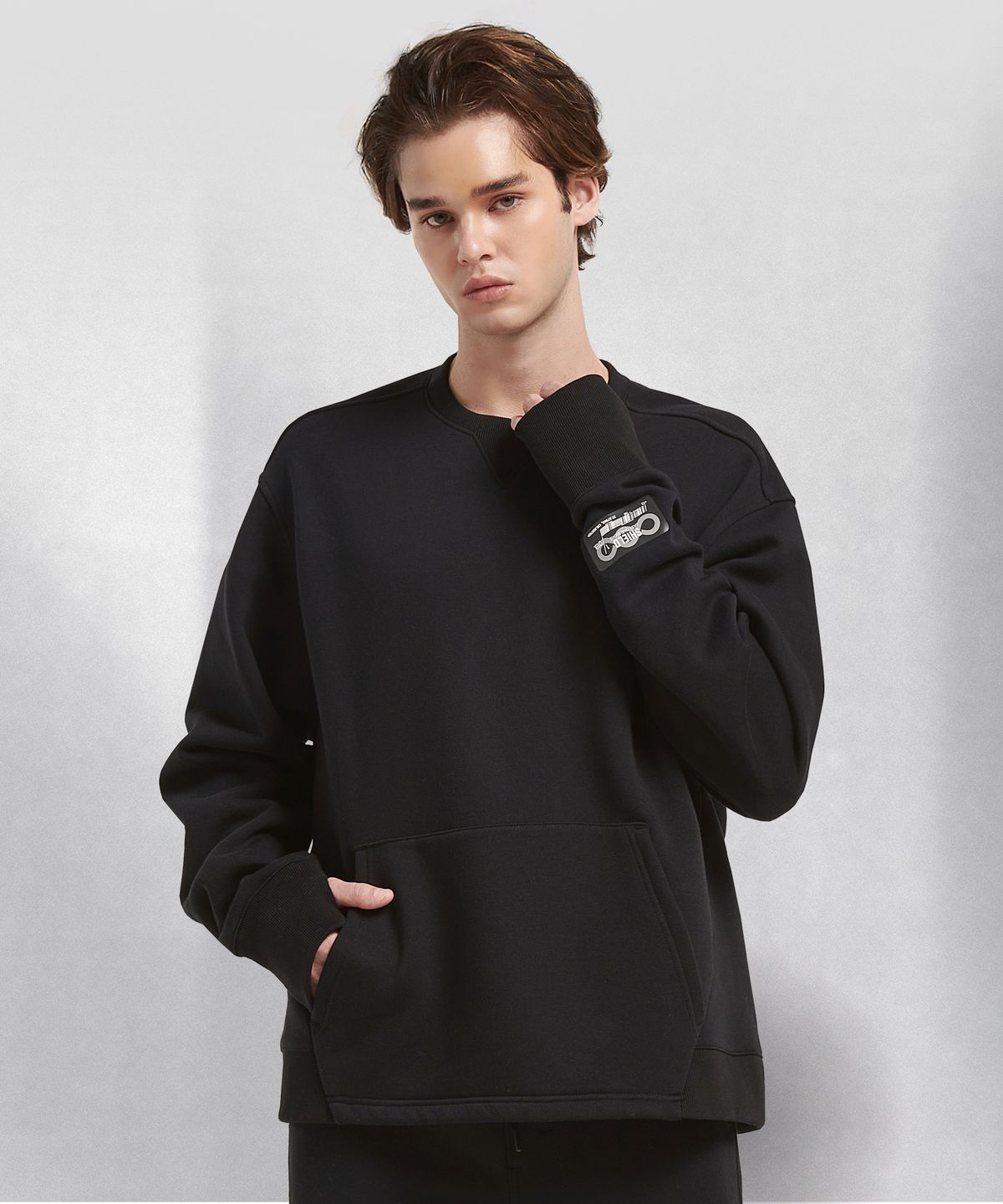 쉴드(SHIELD) HAIRY FLEECE MENS SWEATSHIRT
