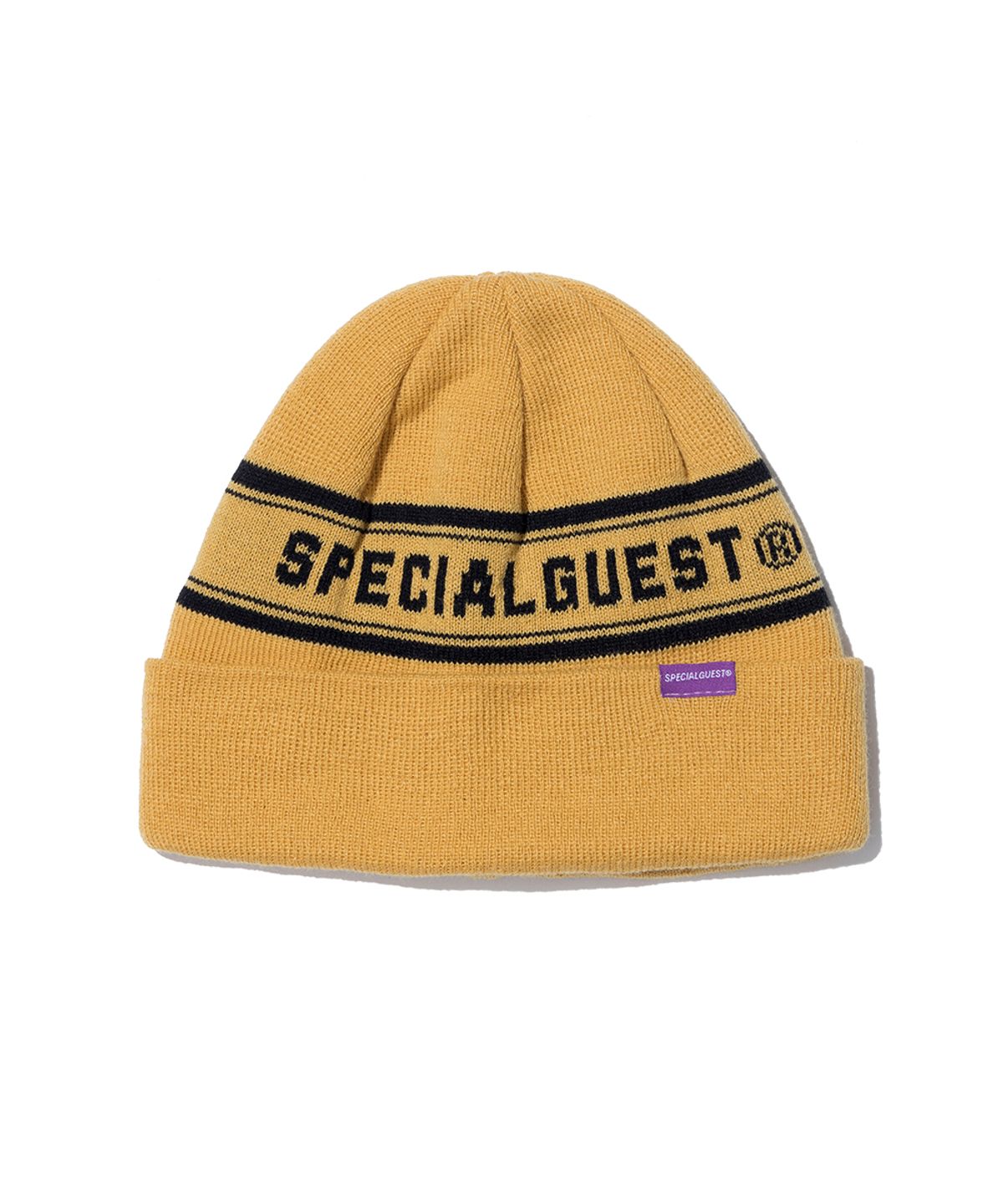 스페셜게스트(SPECIAL GUEST) V2 LOGO BEANIE (Ceylon Yellow)