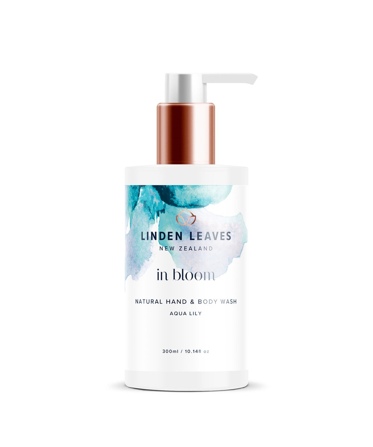 린든리브즈(LINDEN LEAVES) 인블룸 핸드 앤 바디워시 아쿠아릴리 300ml