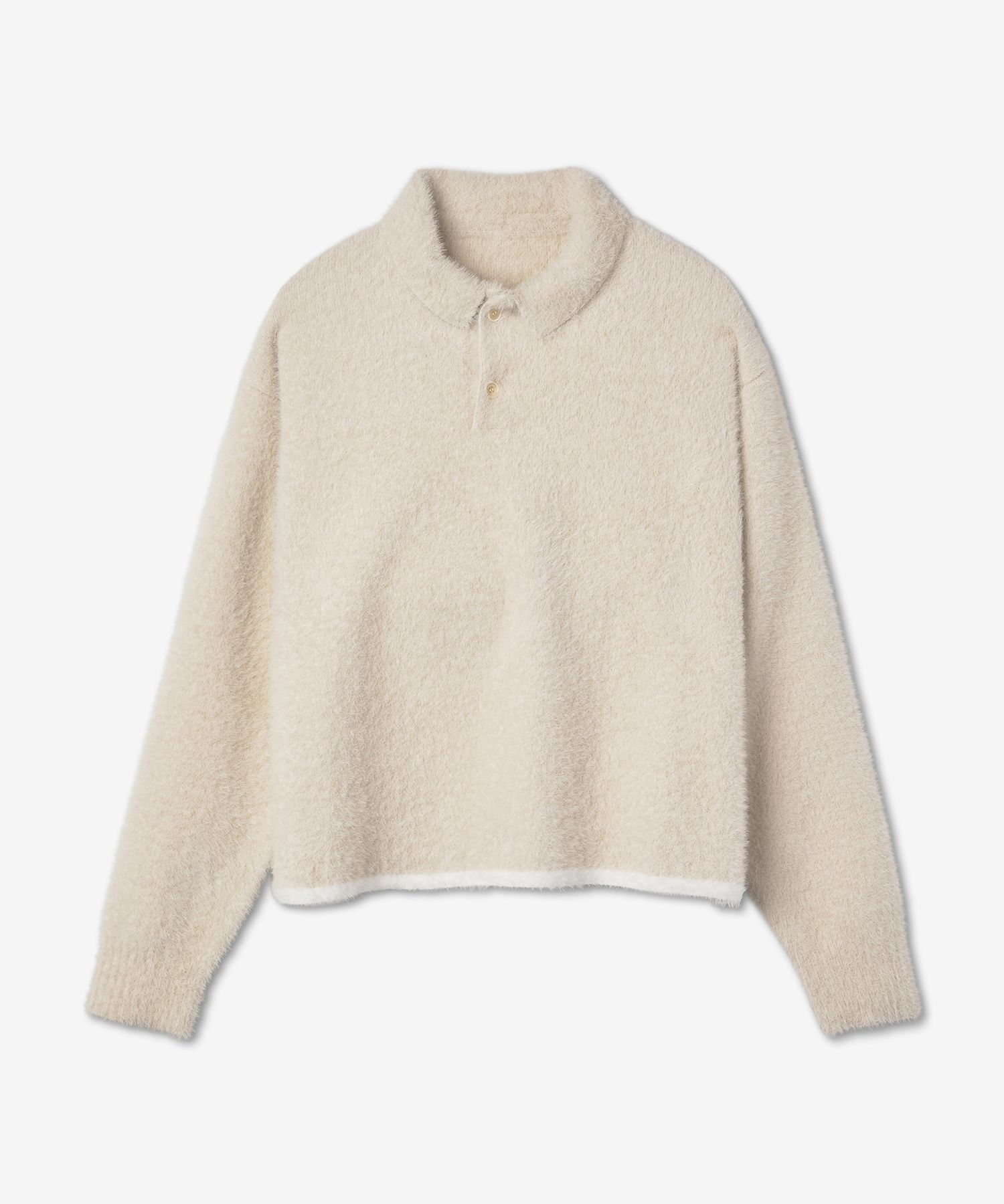 MUSINSA | JACQUEMUS Men's Le Polo Neve Knit - White