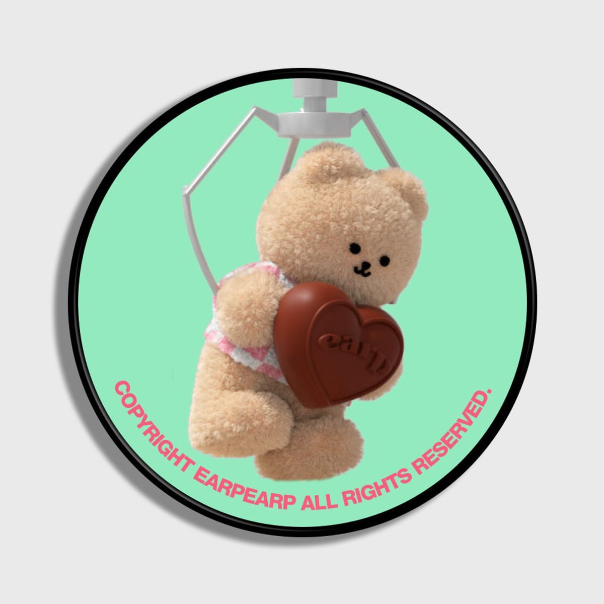 어프어프(EARPEARP) CHOCOLATE COVY CLAW MACHINE-GREEN(스마트톡)