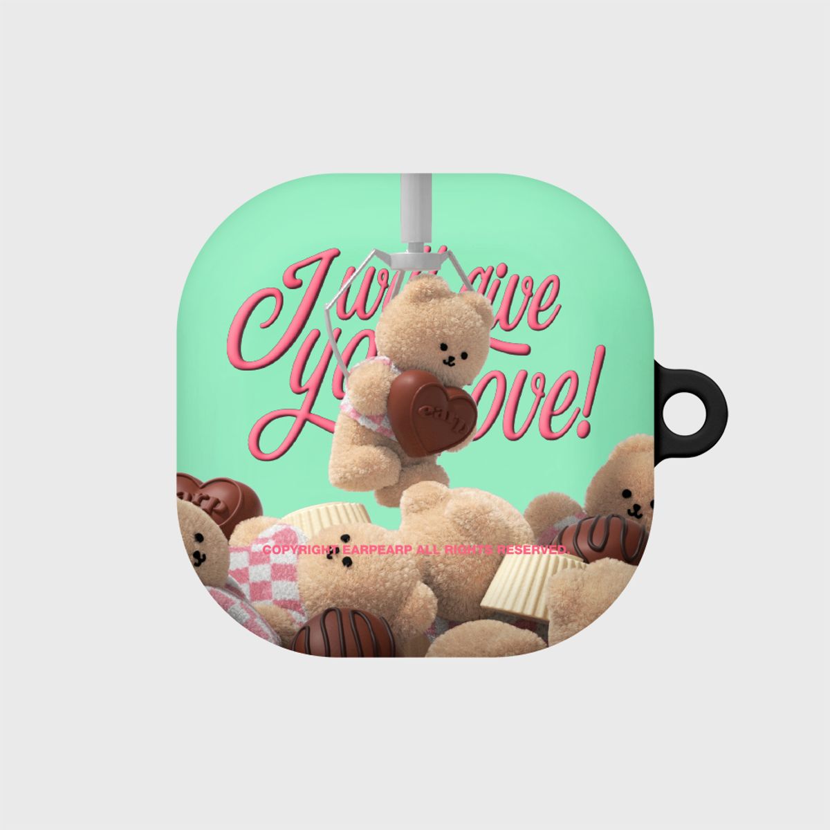 어프어프(EARPEARP) CHOCOLATE COVY CLAW MACHINE-GREEN(버즈-하드)