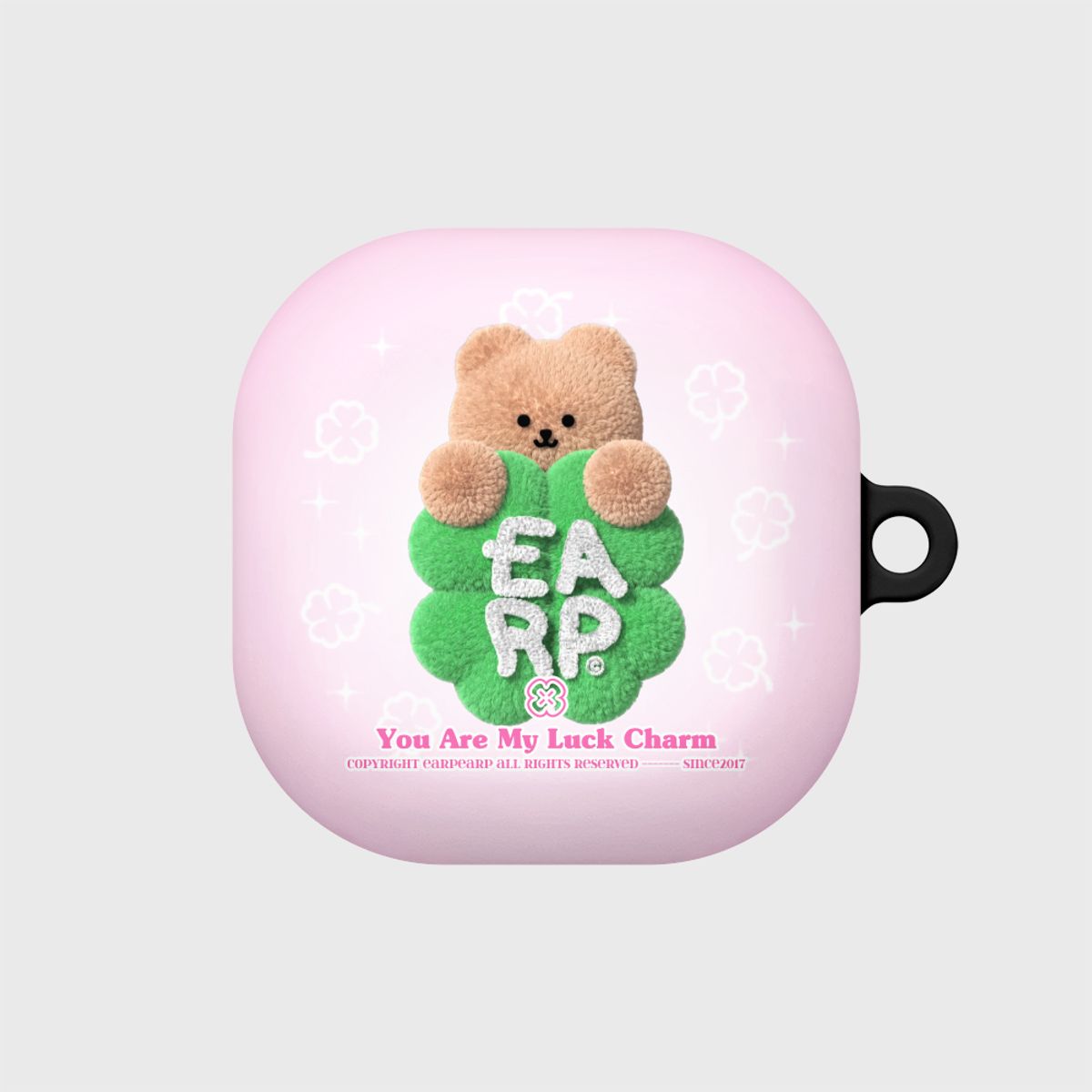 어프어프(EARPEARP) LUCKY CLOVER COVY-PINK(버즈-하드)