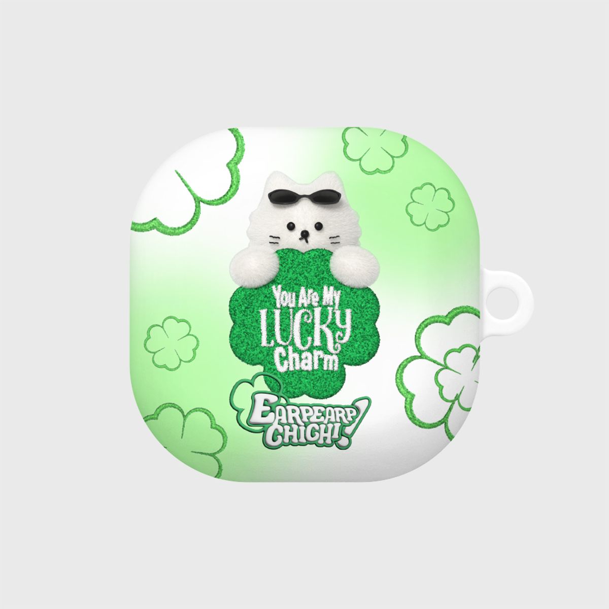 어프어프(EARPEARP) LUCKY CLOVER CHICHI-GREEN(버즈-하드)
