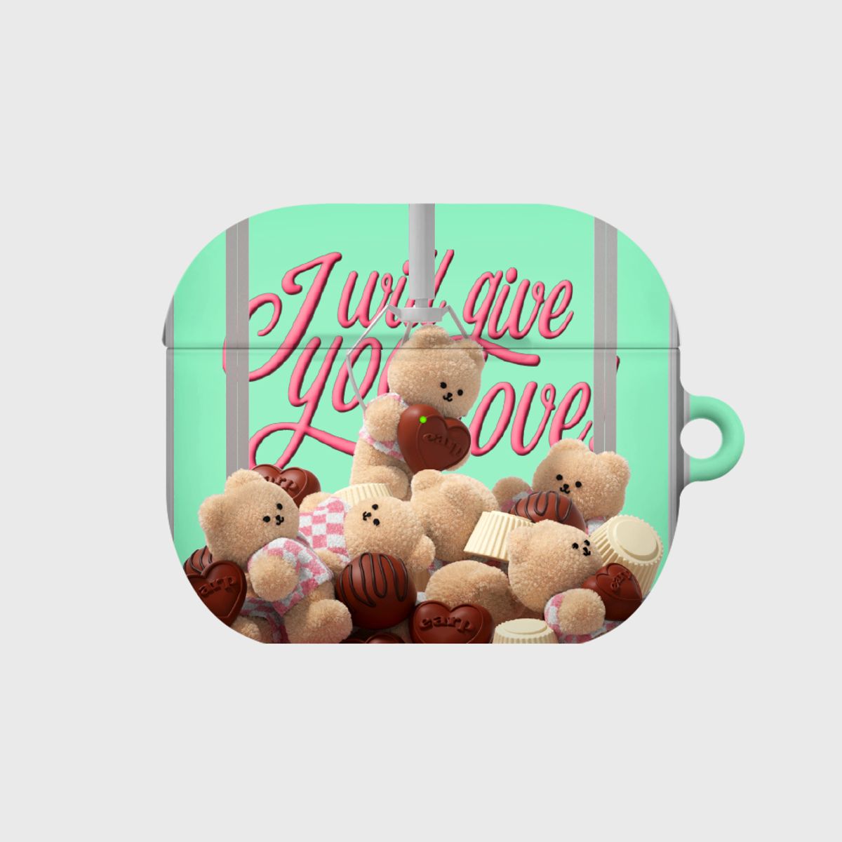 어프어프(EARPEARP) CHOCOLATE COVY CLAW MACHINE-GREEN(에어팟3-하드)