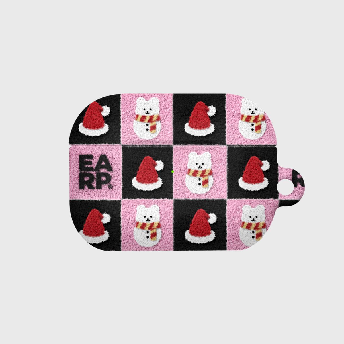 어프어프(EARPEARP) CHECKER BOARD SNOW COVY-PINK(에어팟프로-하드)