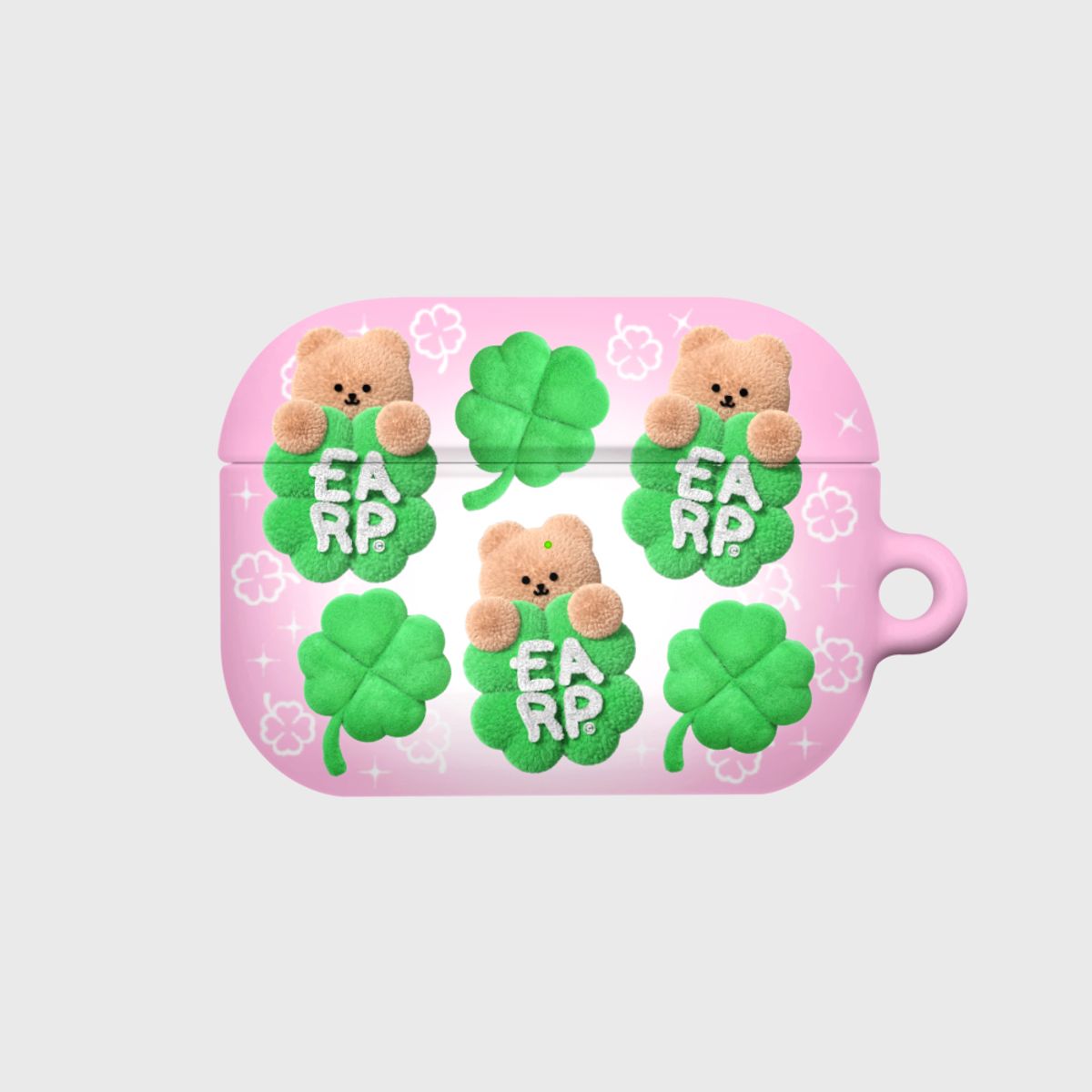어프어프(EARPEARP) LUCKY CLOVER COVY-PINK(에어팟프로-하드)