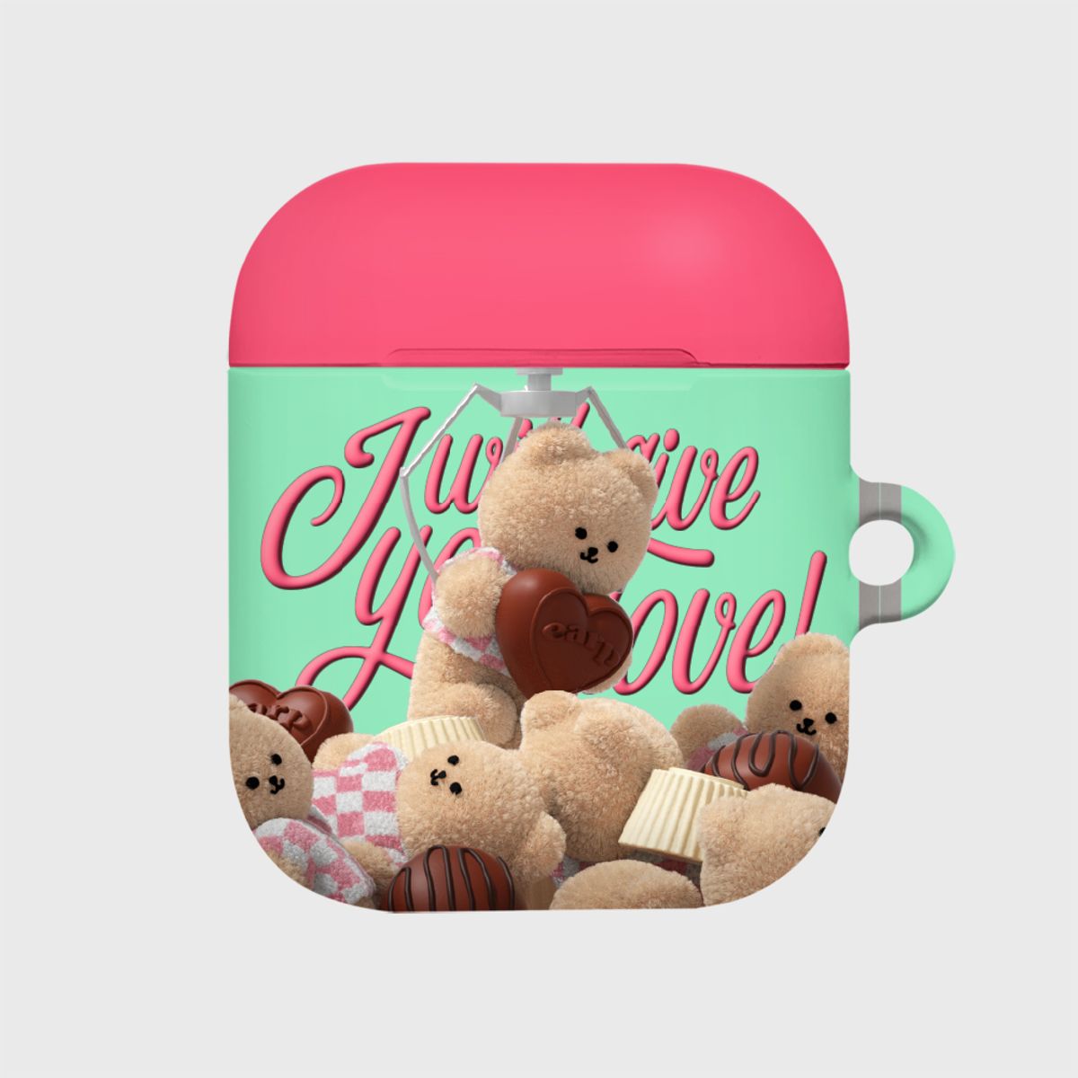 어프어프(EARPEARP) CHOCOLATE COVY CLAW MACHINE-GREEN(에어팟-하드)