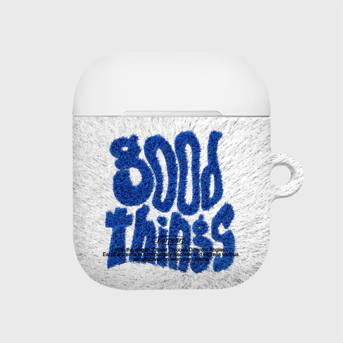 어프어프(EARPEARP) FUR GRAPHIC GOOD THINGS TAKE TIME(에어팟-하드)