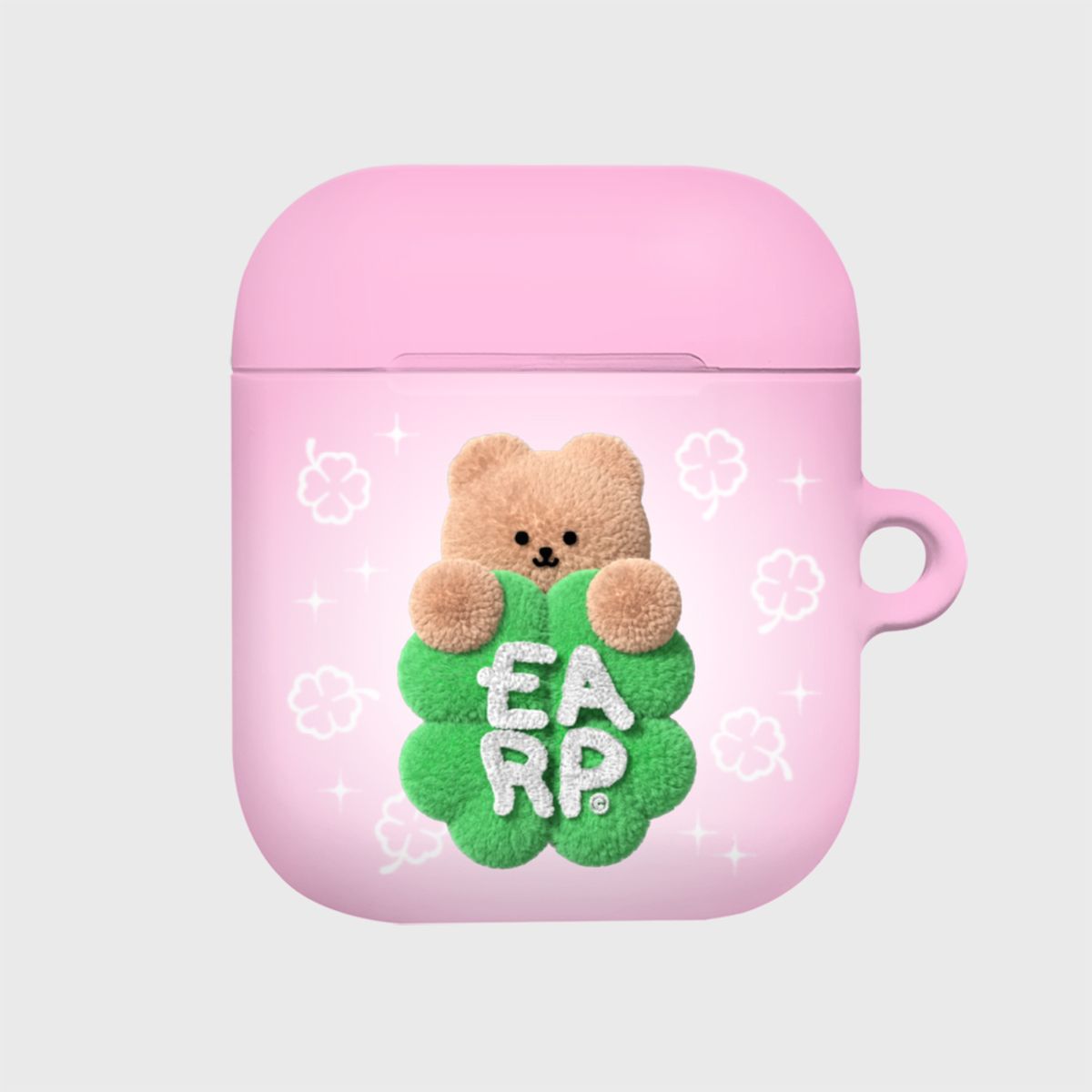 어프어프(EARPEARP) LUCKY CLOVER COVY-PINK(에어팟-하드)