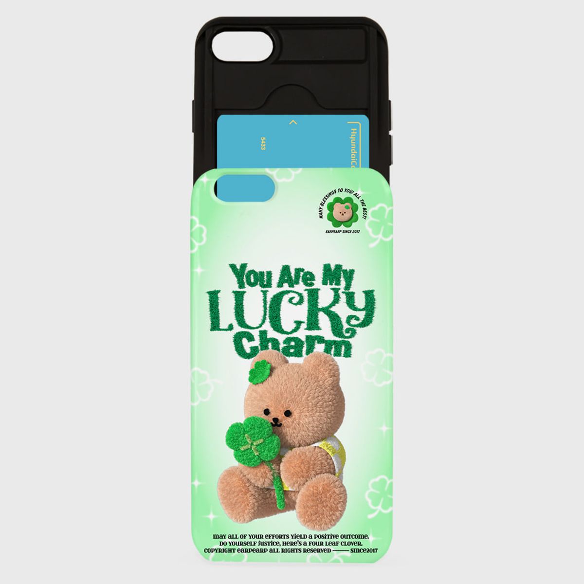 어프어프(EARPEARP) LUCKY CHARM COVY-GREEN(슬라이드)